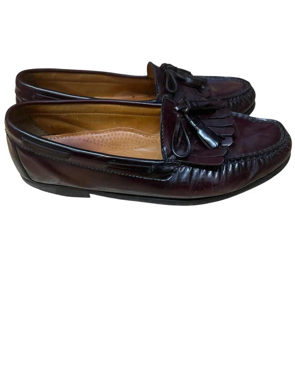 Vintage Oxblood Leather Kiltie Tassel Loafers Men’s 11D – Ivy Prep